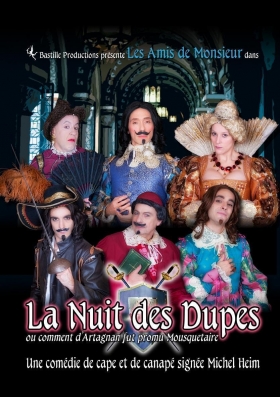 "Les Amis de Monsieur" ont donné leur 145.ème de "La Nuit des Dupes" - le théâtre de Michel Heim